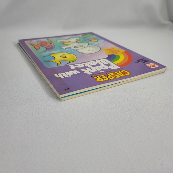 (2) Vtg Paint With Water Book - Casper The Ghost Walt Disney Fairy Tales - Picture 10 of 11